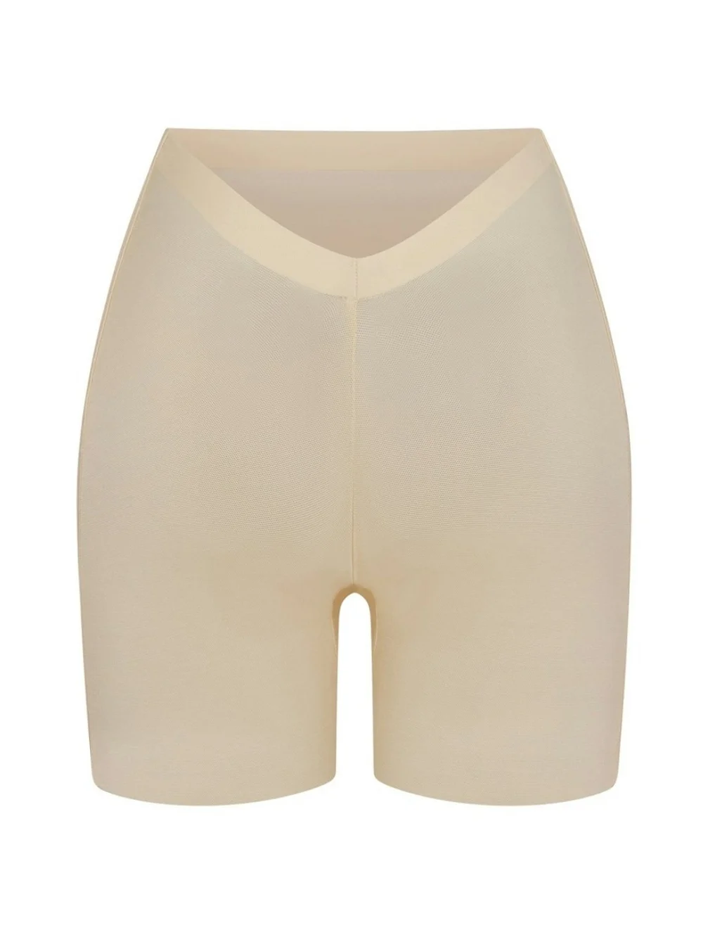 NWT SKIMS Sheer Sculpt Low Back Shapewear Short Light Nude Sand Medium